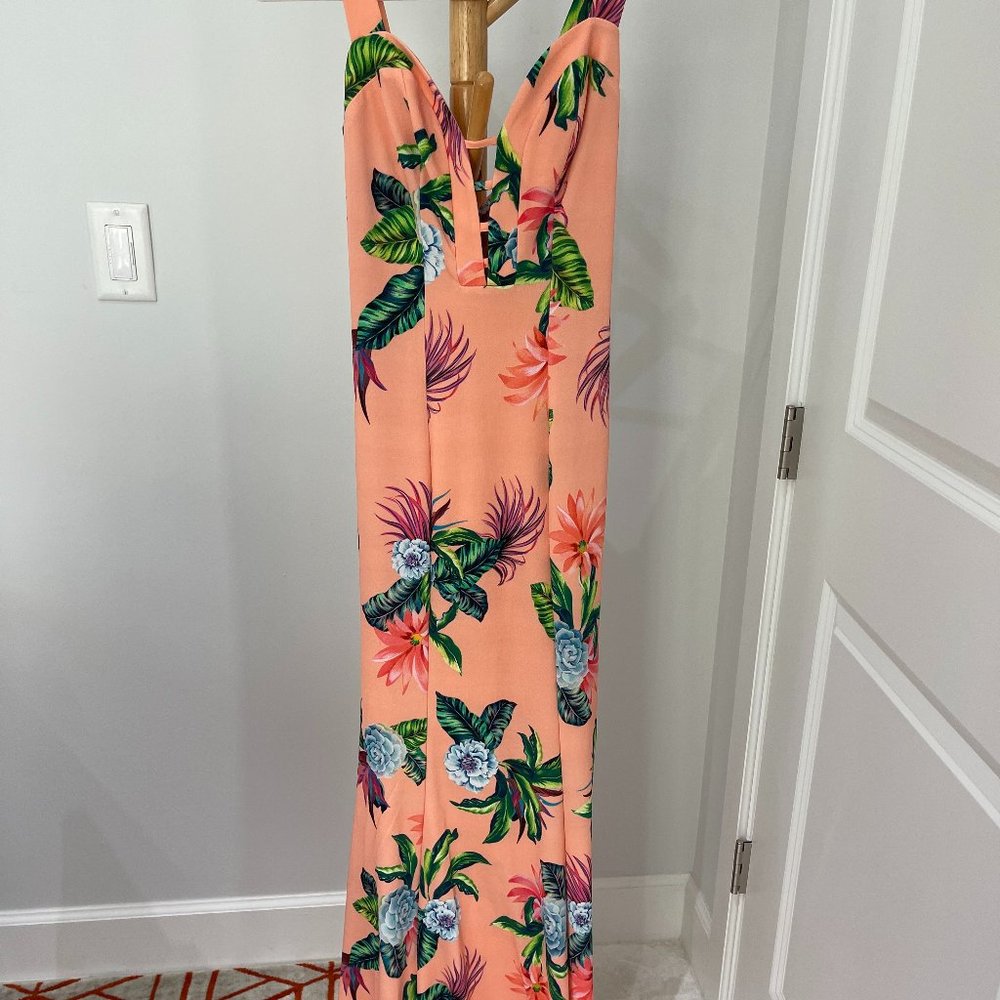 Apoá - Brazilian Floral Maxi Dress